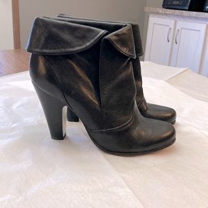 Black High Heel Booties